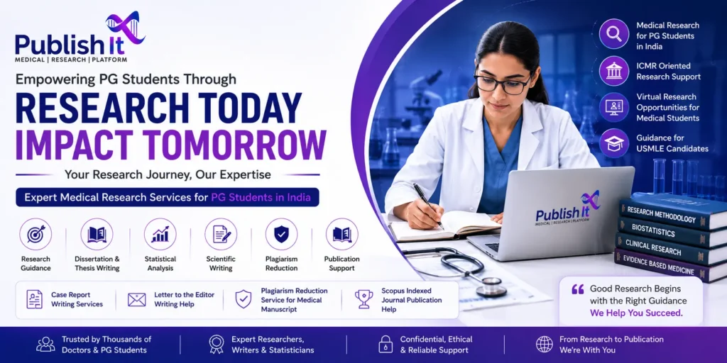 Medical Research Services for PG Students: From Research Idea to Publication
