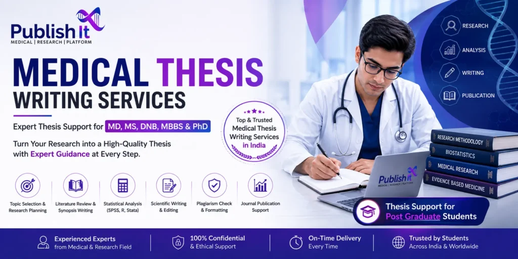 Medical Thesis Writing Services in India: Expert Support for MD, MS, DNB, MBBS & PhD Students