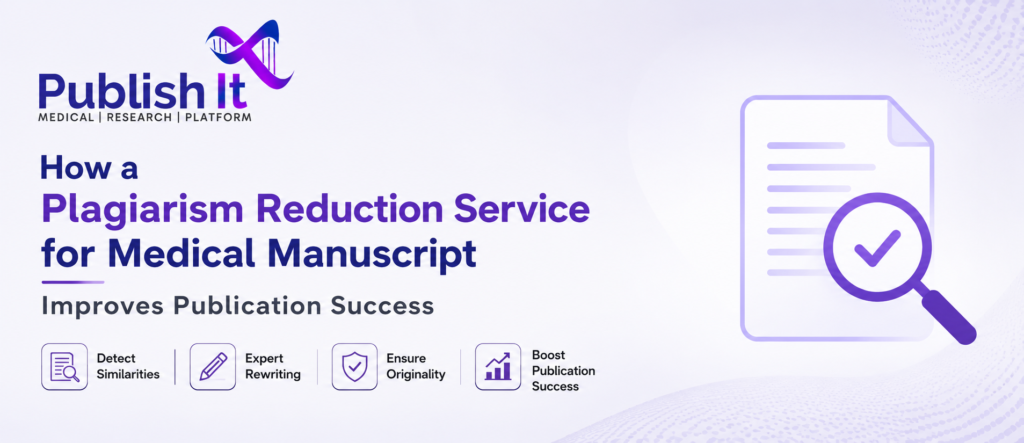 How a Plagiarism Reduction Service for Medical Manuscript Improves Publication Success